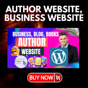 author website, business website